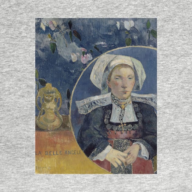 La Belle Angele by Paul Gauguin by Classic Art Stall